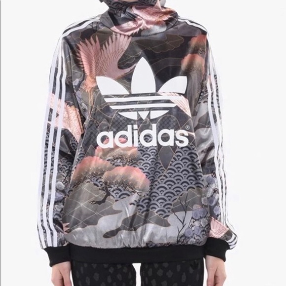 adidas Jackets & Blazers - Adidas asian kimono pullover Rita Ora Sm